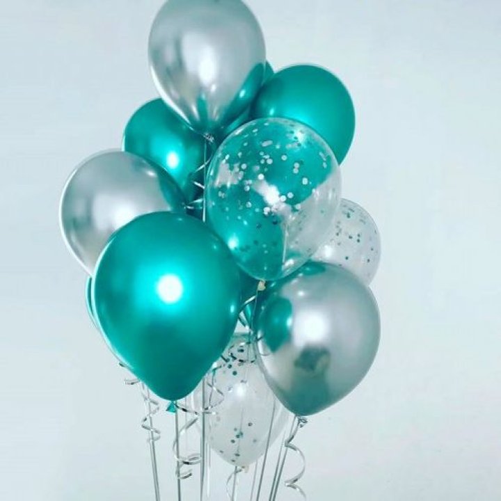 Фонтан шаров "Изумрудный" в Архангельске