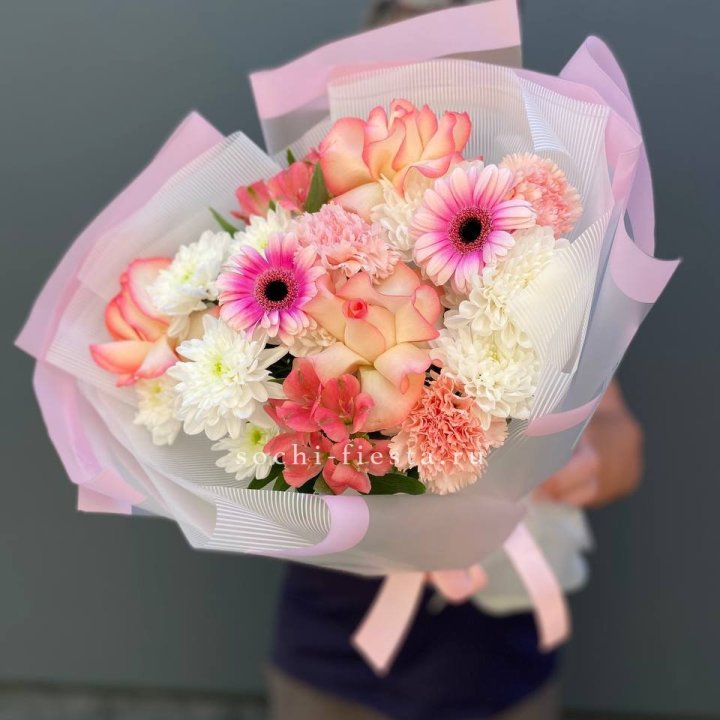 Яркий букет "Спринг" в Архангельске