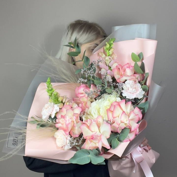  Букет  "Закат для неё" в Архангельске