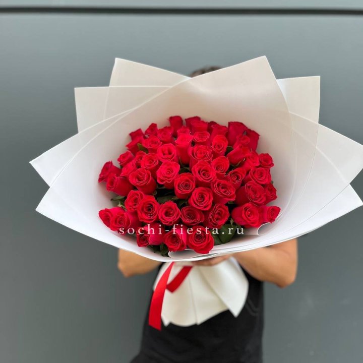 51  красная роза в Архангельске