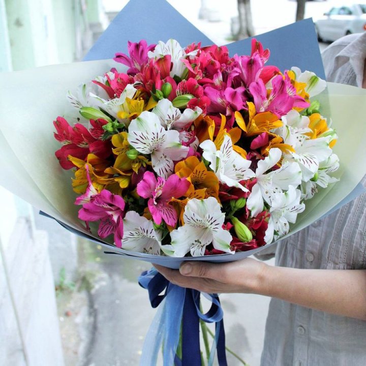 Микс альстромерий в Архангельске