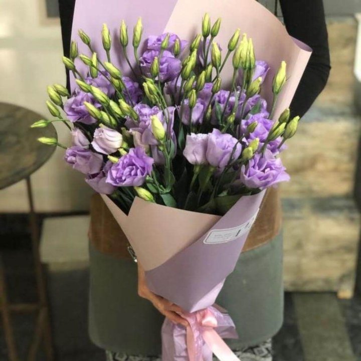 Букет эустом "Лило" в Архангельске