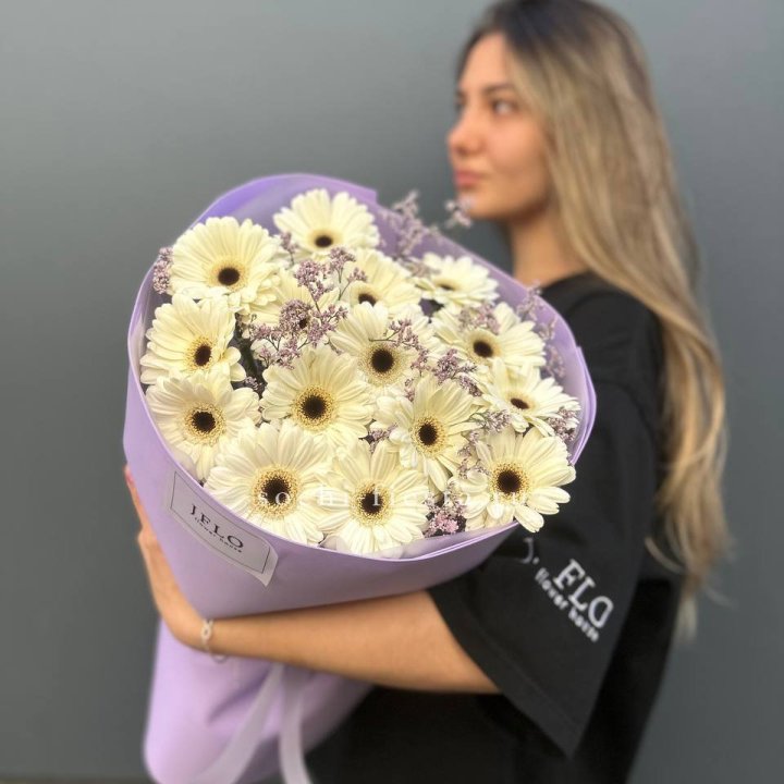 Букет голландских гербер "Лавандер" в Архангельске