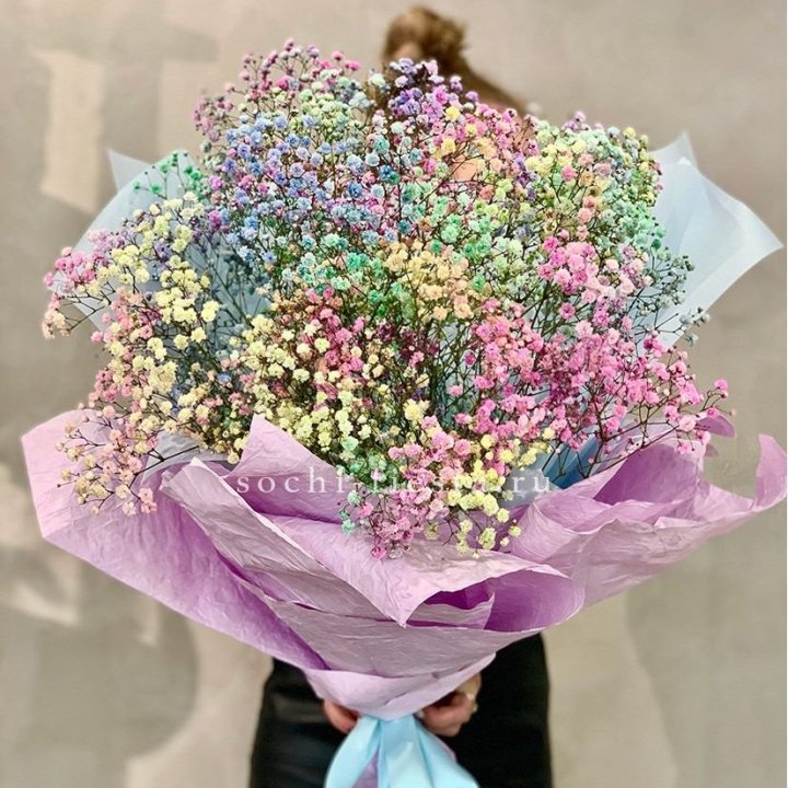 Радужные гипсофилы №2 в Архангельске