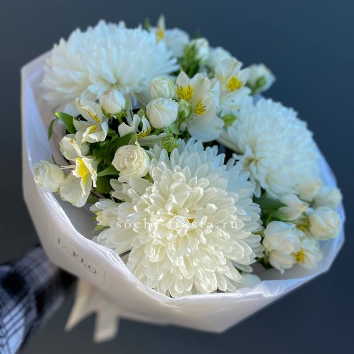 Букет из хризантем "Миранда" в Архангельске