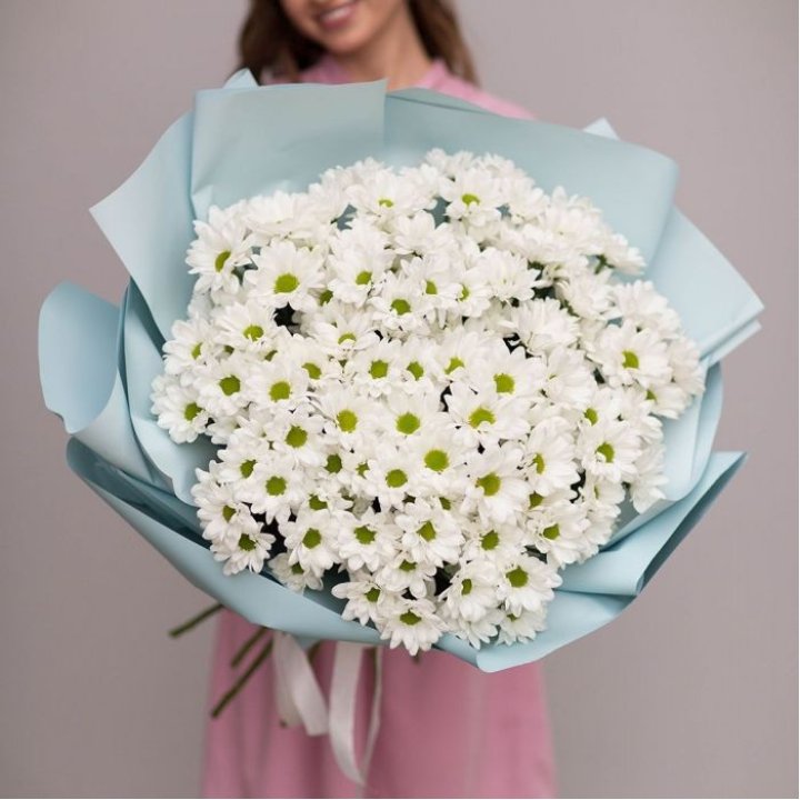  Букет хризантем "Бон-бон" в Архангельске