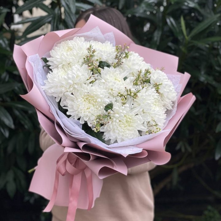 Букет хризантем №1 в Архангельске