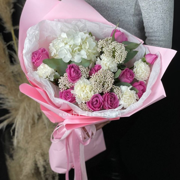 Букет с мисти бабблс №1 в Архангельске