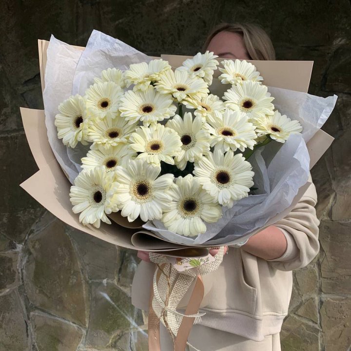 Букет голландских гербер "Шейн"" в Архангельске