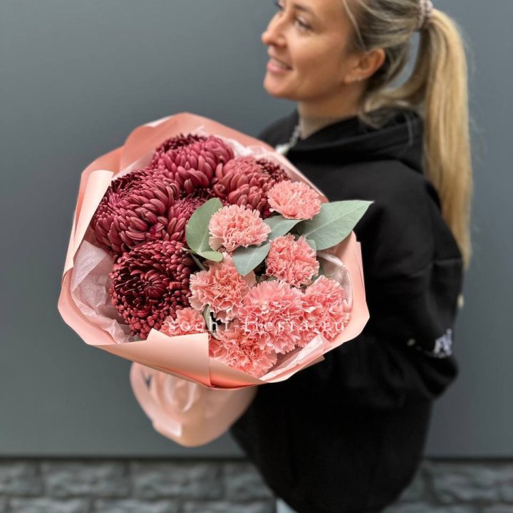 Дуо диантусы и бигуди в Архангельске