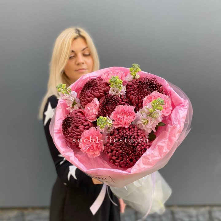 Букет "Сияющая любовь" в Архангельске