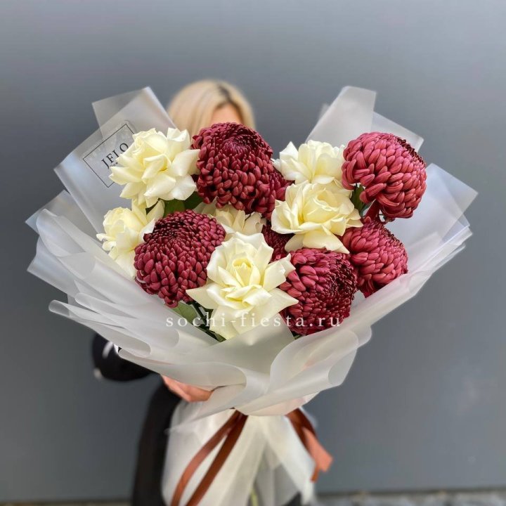 Дуо бигуди и розы в Архангельске