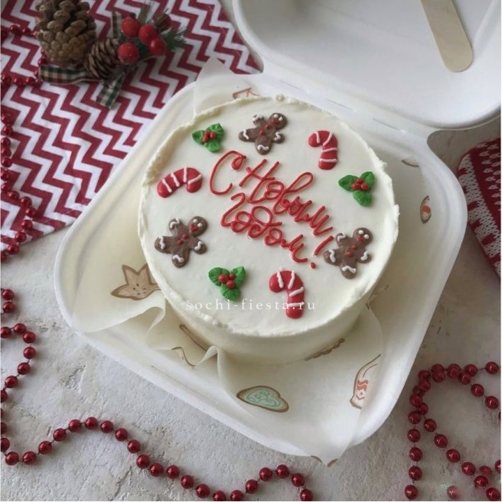 Бенто-торт "С Новым Годом!" в Архангельске