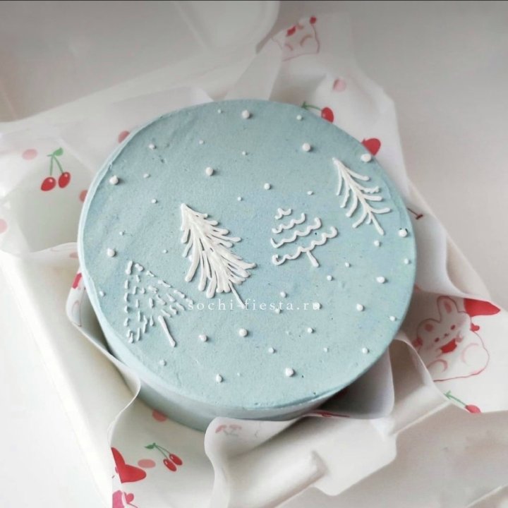 Бенто-торт "Елки" в Архангельске