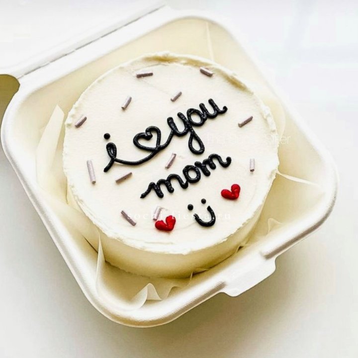 Бенто-торт "Мамочка, я люблю тебя!" в Архангельске