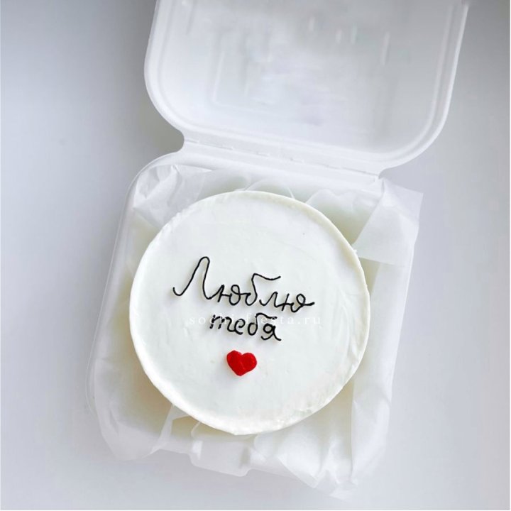 Бенто-торт "Люблю Тебя"  в Архангельске