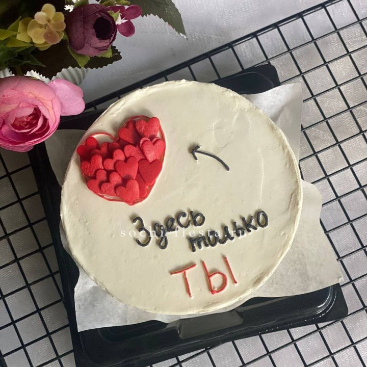 Бенто-торт "В моем сердце только ты"  в Архангельске