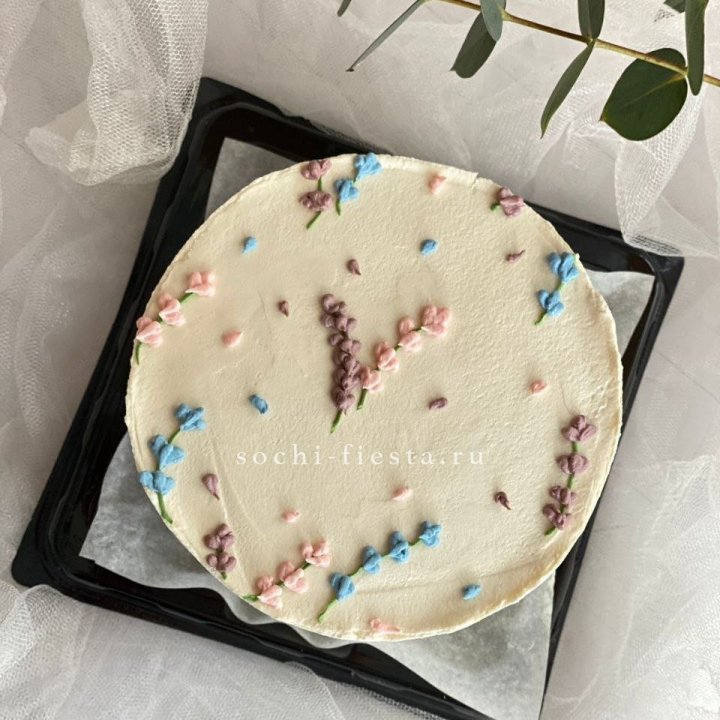 Бенто-торт "Лаванда" в Архангельске