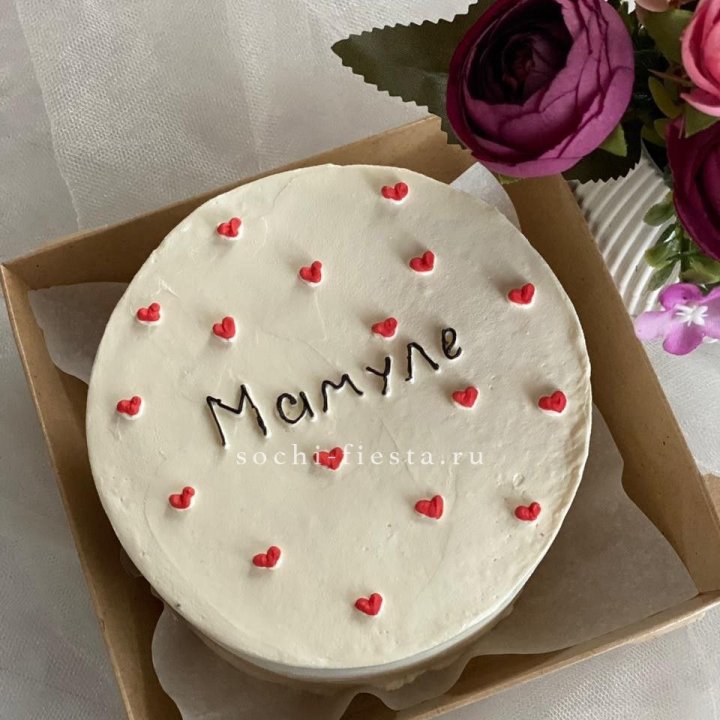 Бенто-торт "Мамуле" в Архангельске