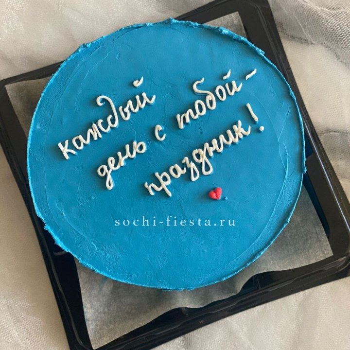 Бенто-торт "Каждый день с тобой праздник"  в Архангельске