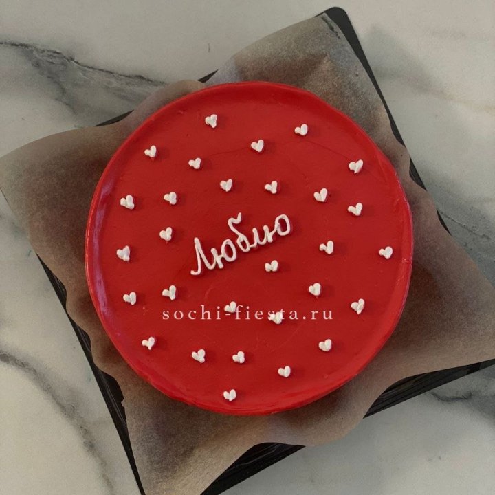Бенто-торт "Люблю" в Архангельске