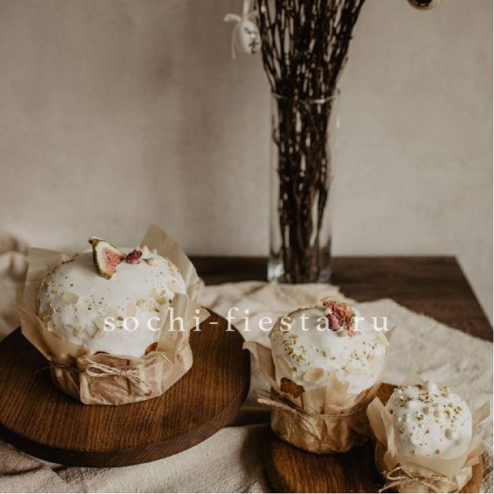 Кулич мини с изюмом в Архангельске