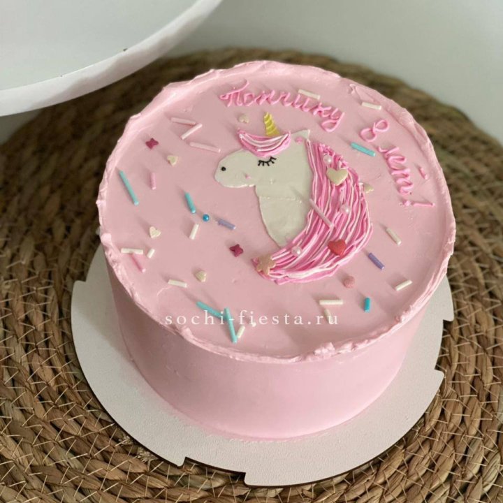 Бенто-торт "Пончику ... лет"  в Архангельске