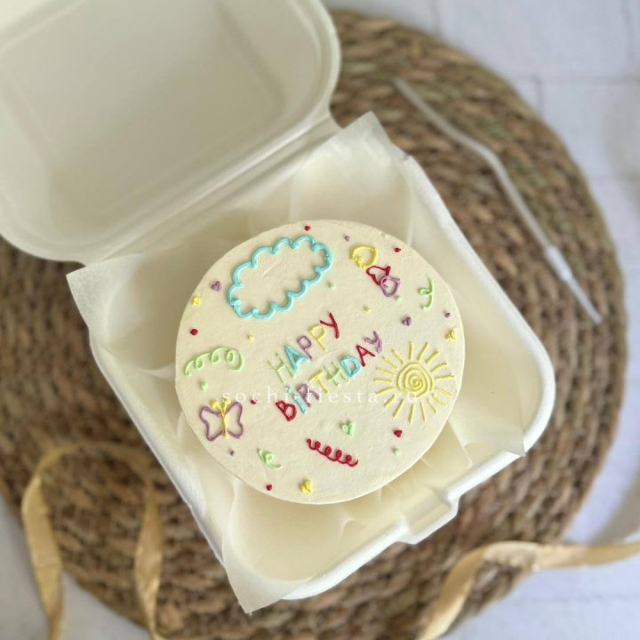 Бенто-торт "С днем рождения!"  в Архангельске