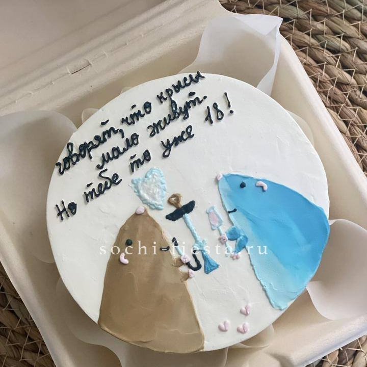 Бенто-торт "Крысы"  в Архангельске