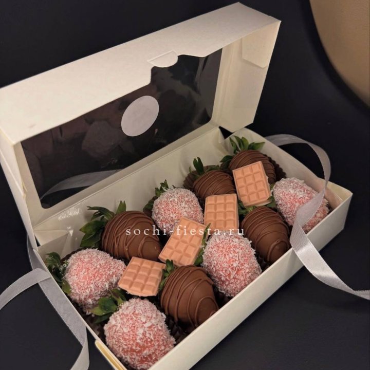 Клубника в шоколаде 10 ягод №2 в Архангельске