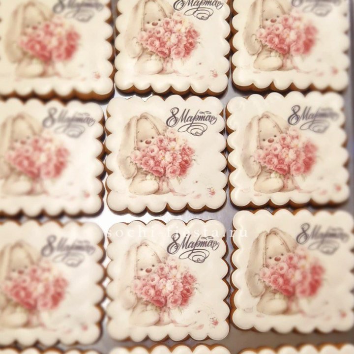 Имбирный пряник 8 марта в Архангельске