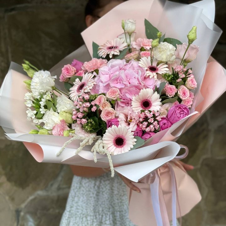 Авторский букет Пич в Архангельске