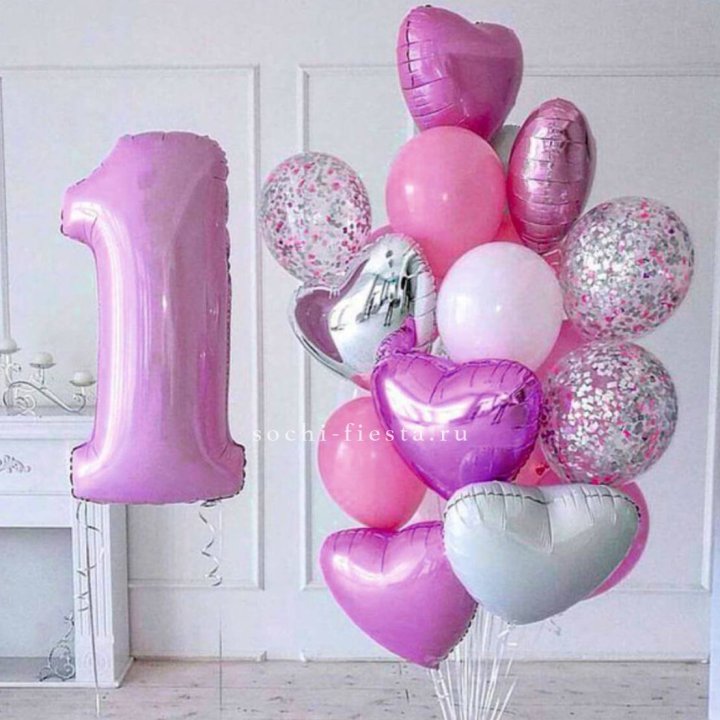 Набор шаров "С днем рождения" в Архангельске