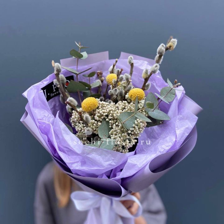 Букет с Вербой №1 в Архангельске
