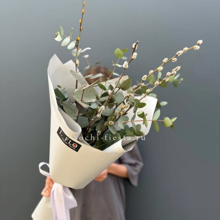 Букет Вербы и Эвкалипта в Архангельске