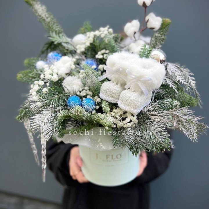 Новогодний бокс "Ботс блю" в Архангельске