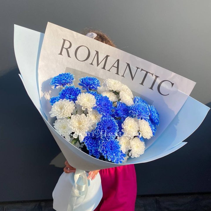 Букет кустовых хризантем  в Архангельске