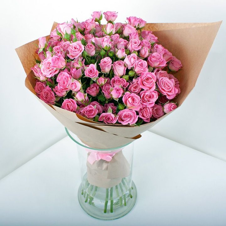 15 кустовых роз в Архангельске