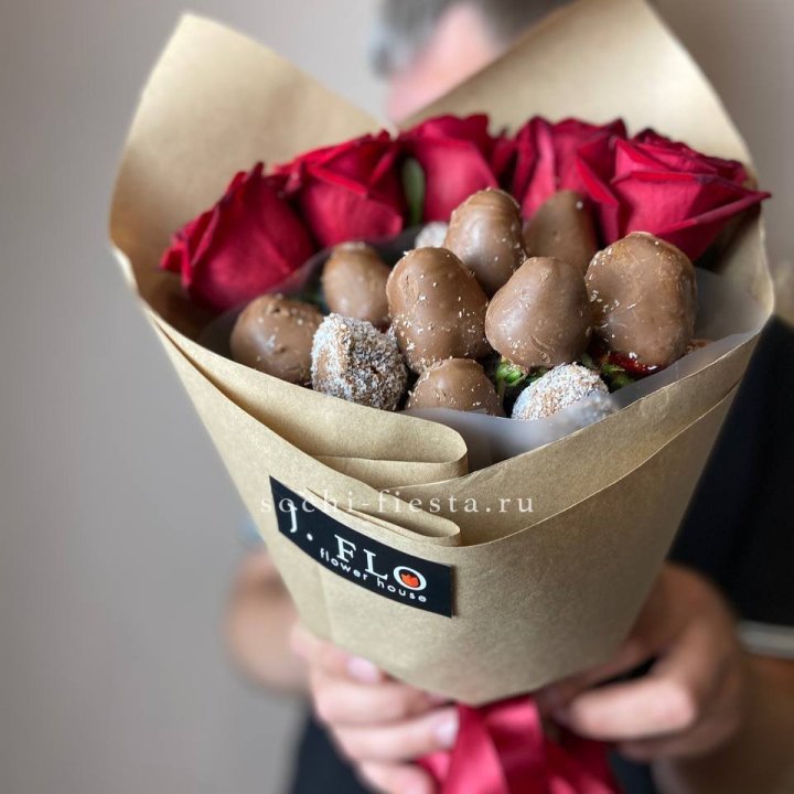 "Тандем с шоколадной клубникой" в Архангельске