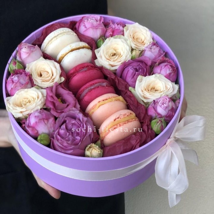 Цветочный бокс "Лаванди" в Архангельске