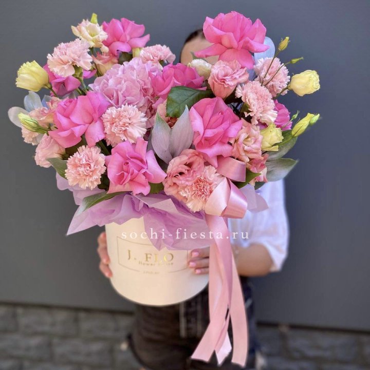 Цветочный бокс "Сальма" в Архангельске