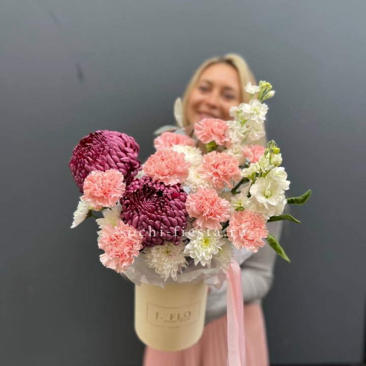 Цветочный бокс №4 в Архангельске