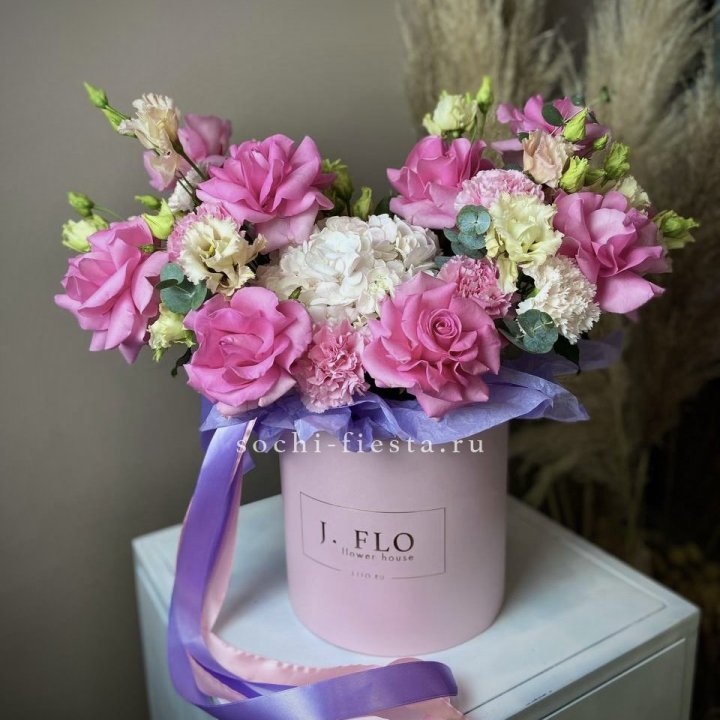 Цветочная коробка "Мишель" в Архангельске