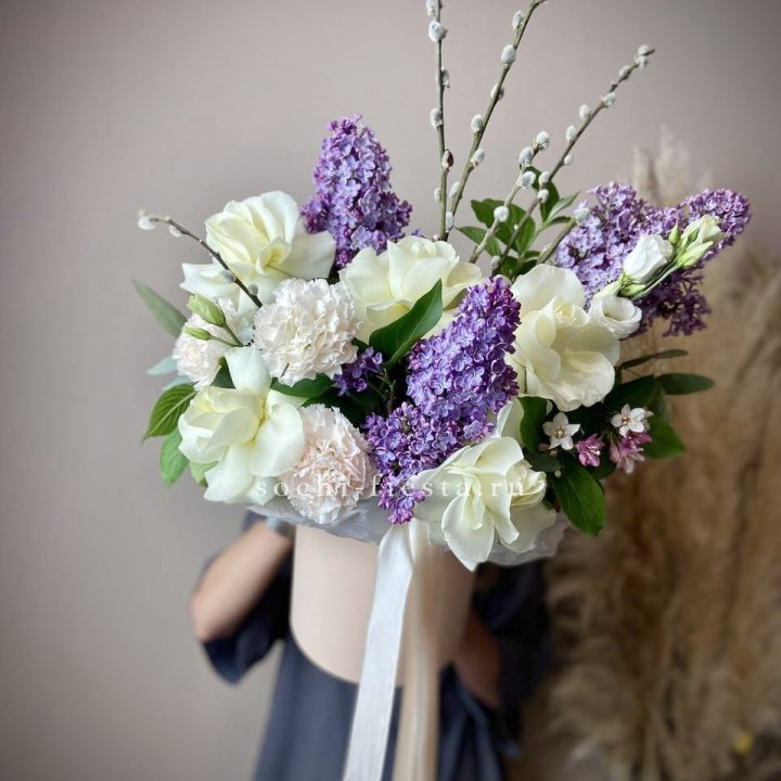 Цветочный бокс "Воскресенье" в Архангельске