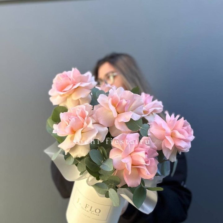 Французские роз в боксе в Архангельске