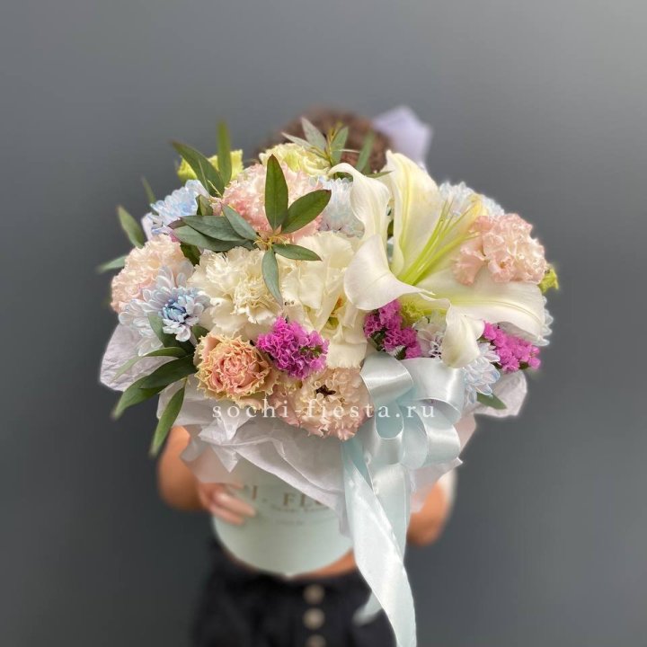 Дизайнерский цилиндр "Лилия" в Архангельске