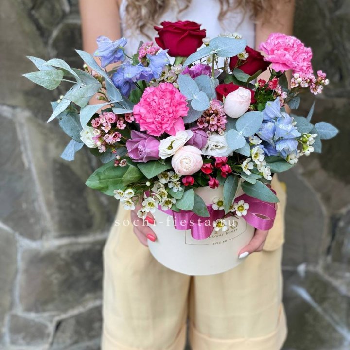 Цветочный бокс №4 в Архангельске