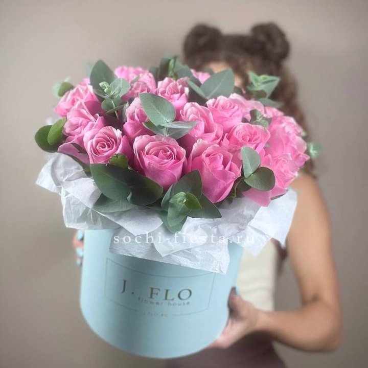 Бокс 27 роз в Архангельске