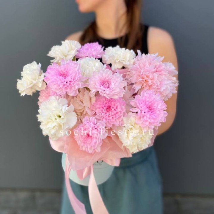 Коробка с цветами "Фиона" в Архангельске