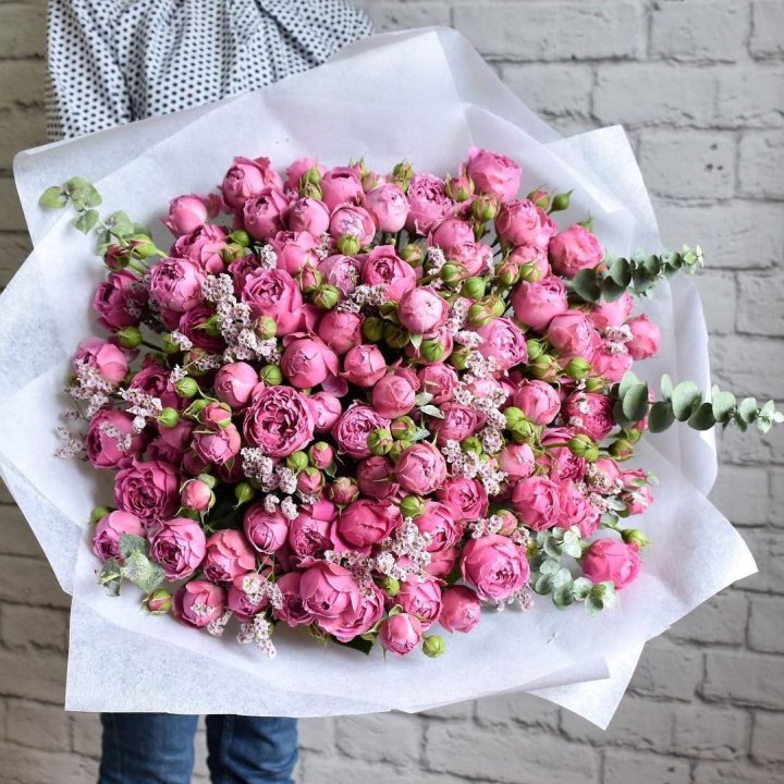 51 кустовая роза в Архангельске